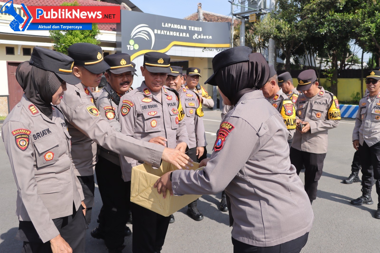 Polres Kediri Galang Donasi untuk Korban Bencana Aceh, Sumut, dan Sumbar