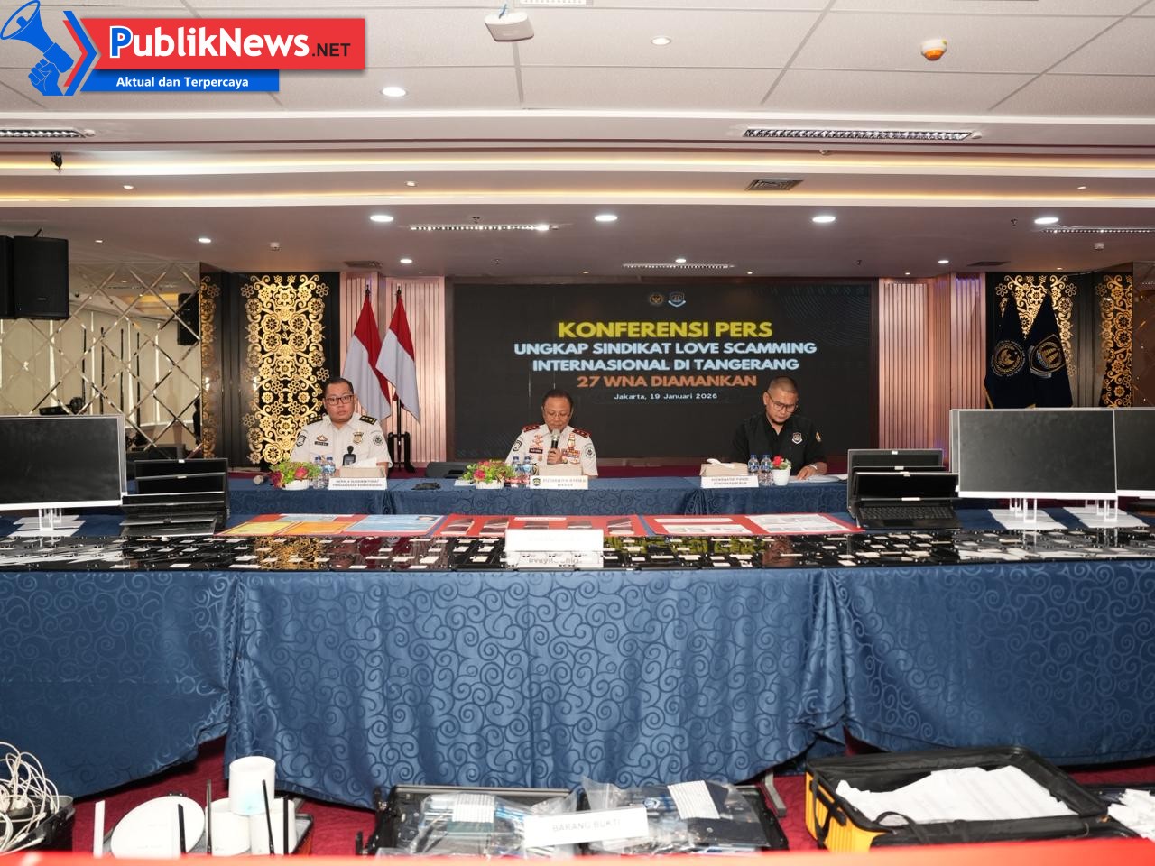 Sindikat Love Scamming Internasional Terbongkar di Gading Serpong, Imigrasi Amankan 27 WNA