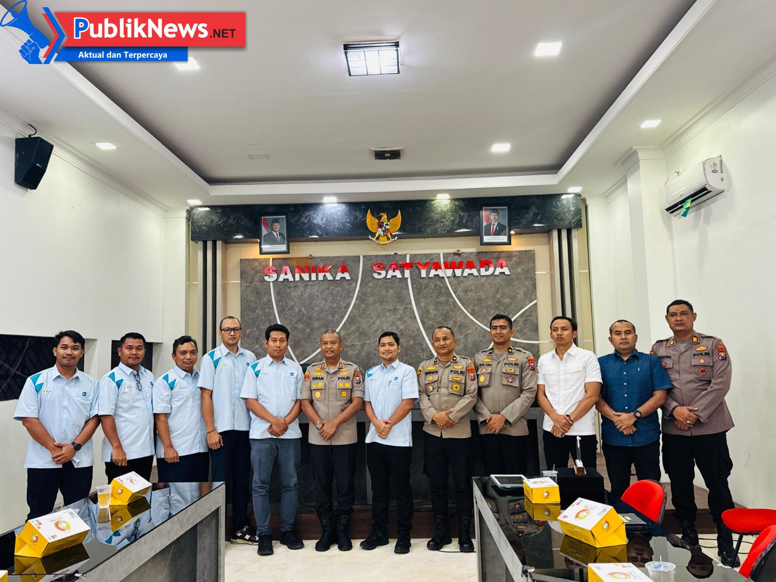 Perkuat Sinergi dan Kolaborasi, PLN UP3 Kediri Lakukan Kunjungan Silaturahmi ke Polres Tulungagung
