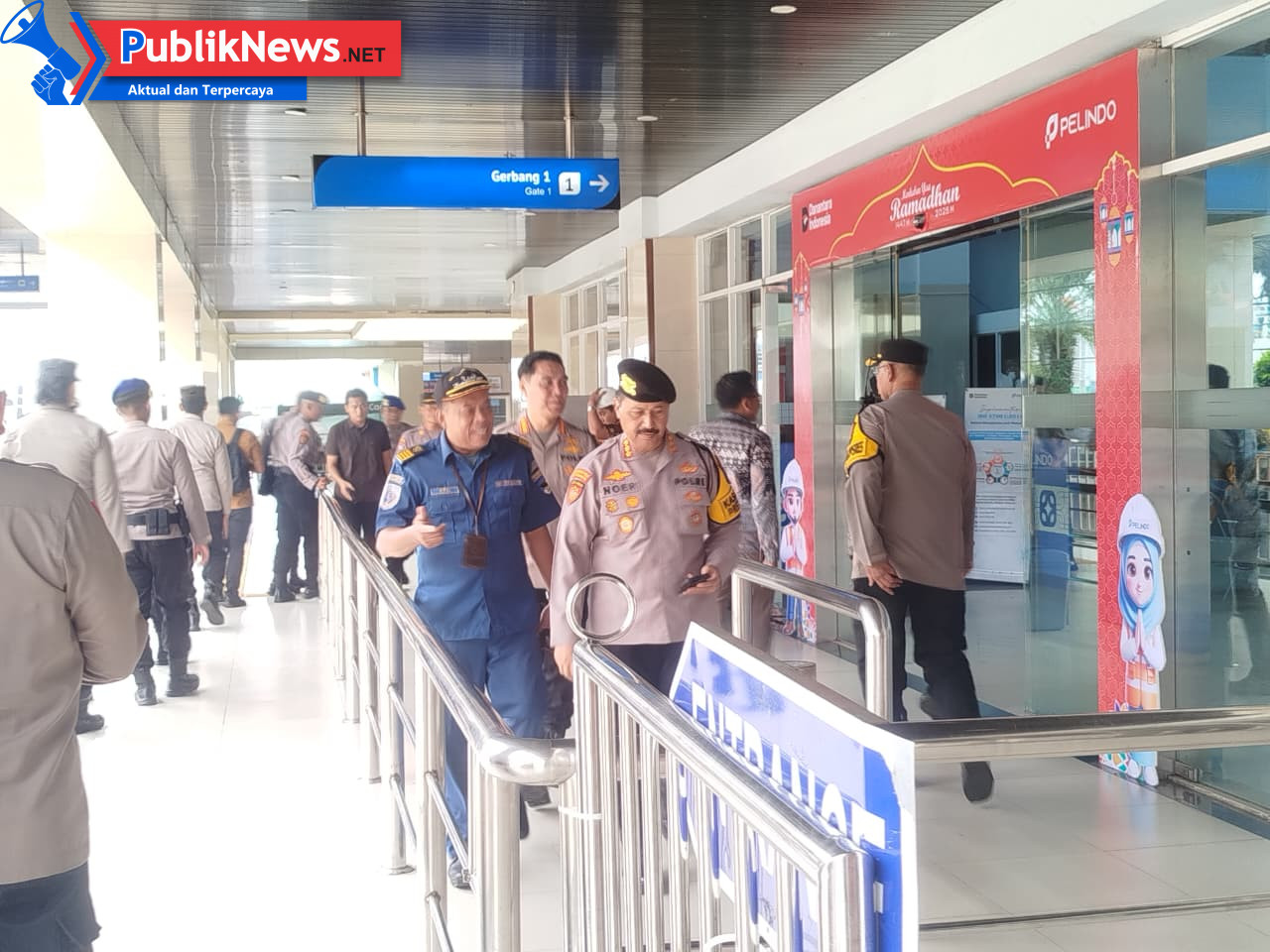 Jelang Mudik Lebaran, Polda Jatim Cek Kesiapan Pos Terpadu di Pelabuhan Tanjung Perak