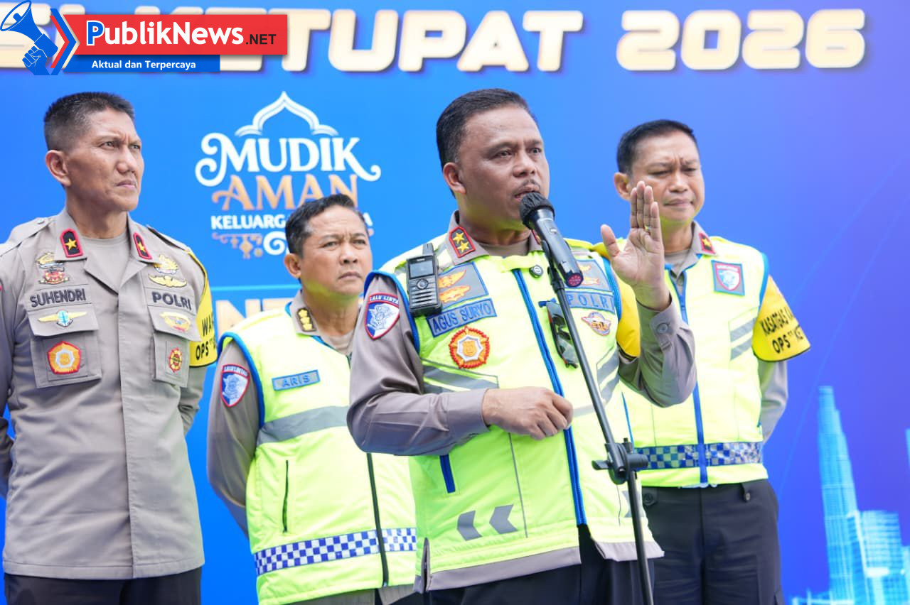 Arus Mudik Baru 25 Persen Tinggalkan Jakarta, Kakorlantas Tegaskan Keselamatan Prioritas Operasi Ketupat 2026