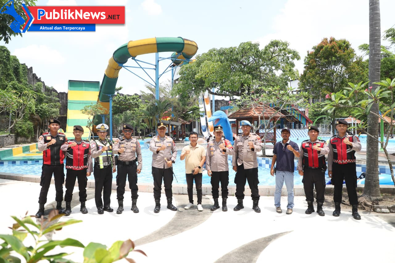 Jamin Libur Lebaran Aman, Kapolres Kediri Tinjau Langsung Objek Wisata Favorit