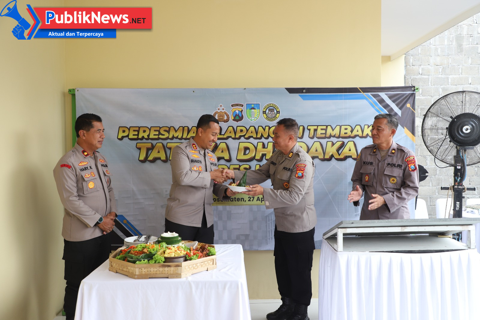 Diresmikan, Lapangan Tembak Tathya Dharaka Perkuat Profesionalisme Personel Polres Kediri
