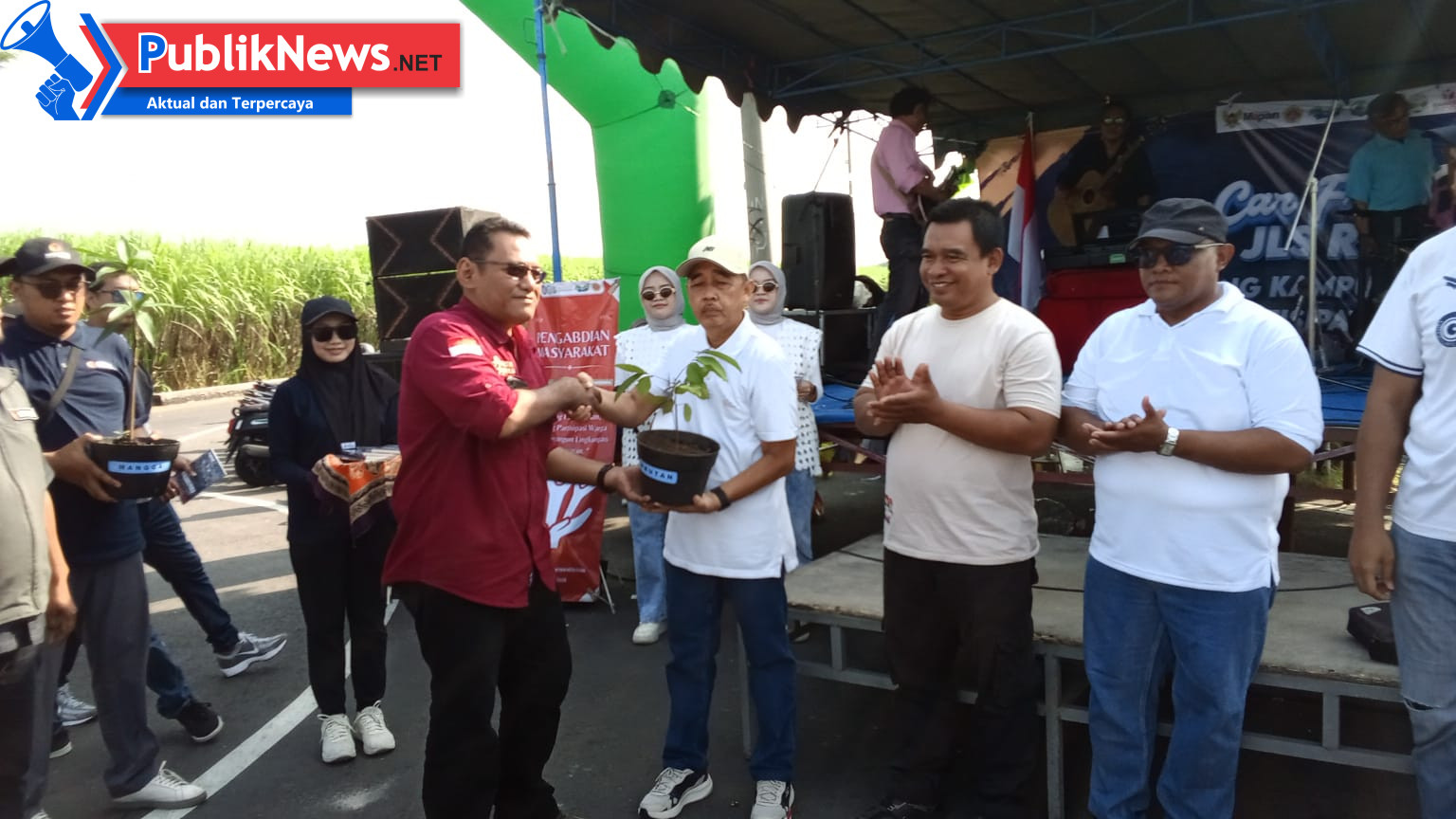 Bawaslu Kota Kediri Launching Kampung Pengawasan Partisipatif Digital di CFD JLS Rempi