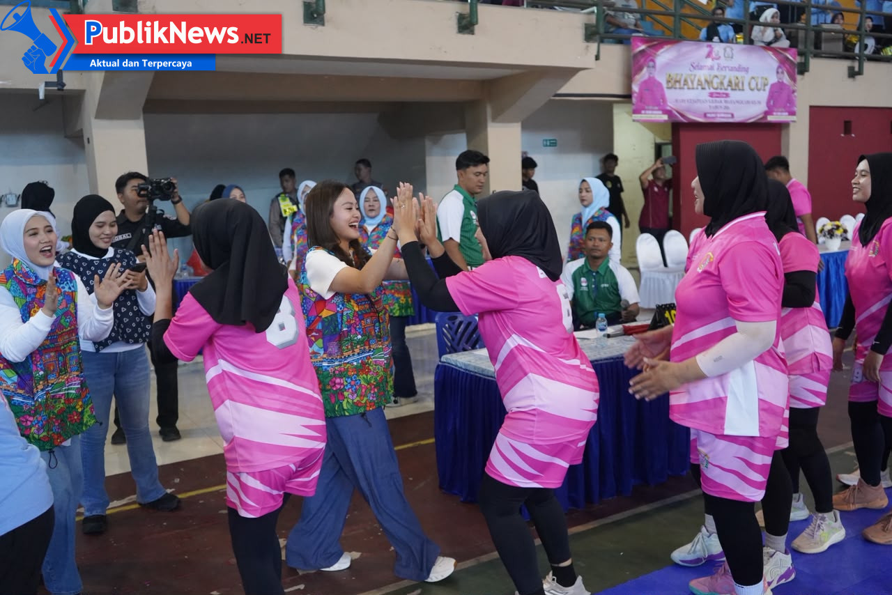 Juara 1 Bhayangkari Cup Rayon V, Tim Bhayangkari Polres Kediri Tuntaskan Final dengan Sempurna