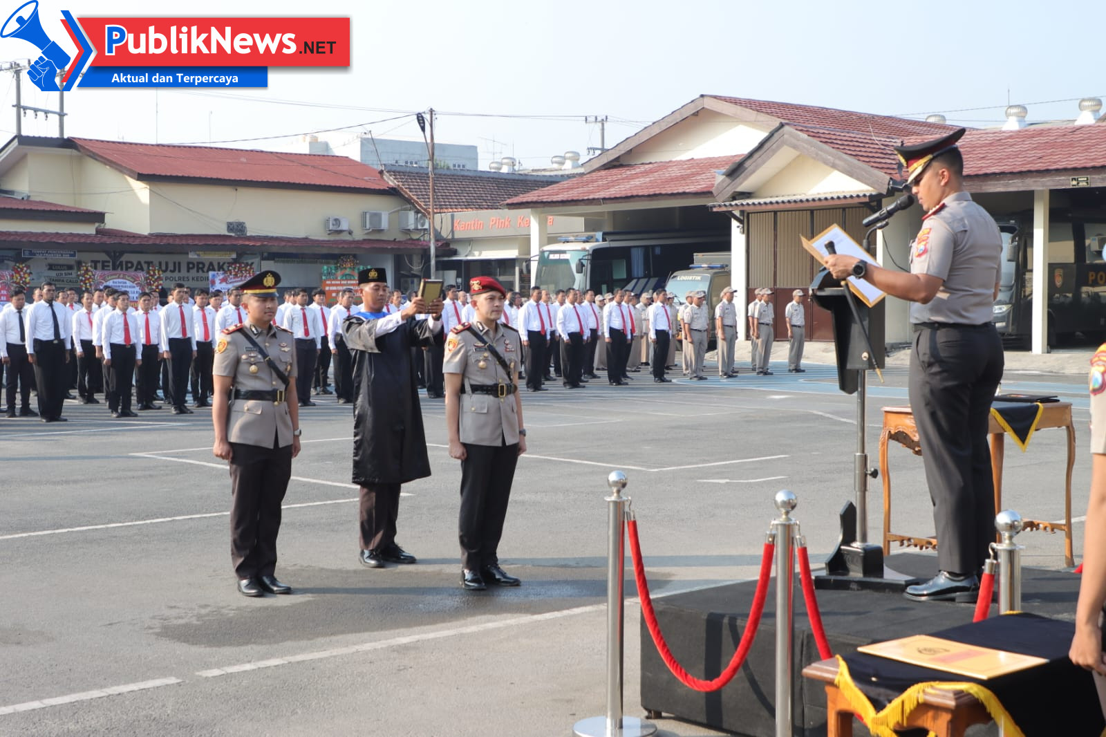 Kasat Reskrim Polres Kediri Berganti, AKP Angga Riatma Siap Perkuat Penegakan Hukum Profesional dan Transparan
