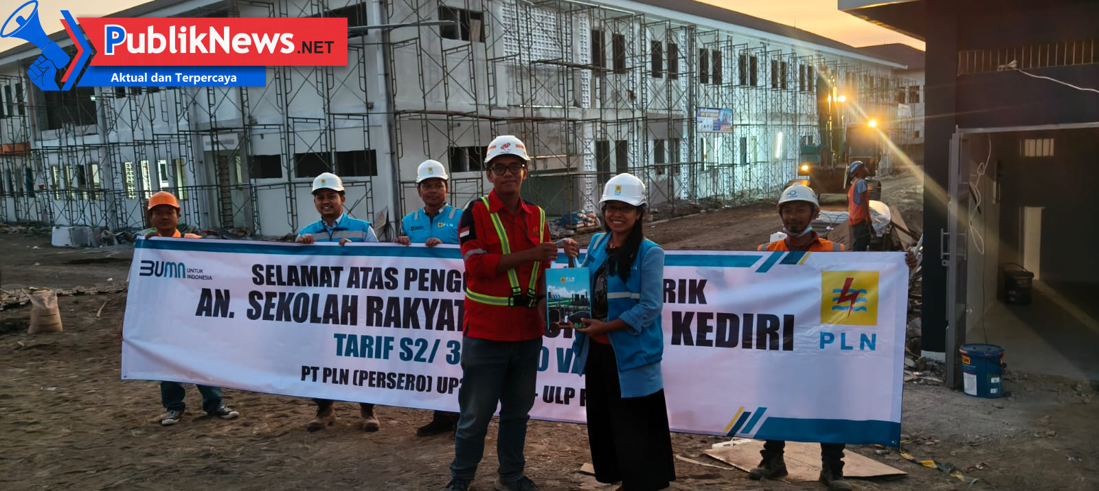 PLN UP3 Kediri Sukses Hadirkan Listrik di Tiga Sekolah Rakyat, Dukung Program Prioritas Pemerintah
