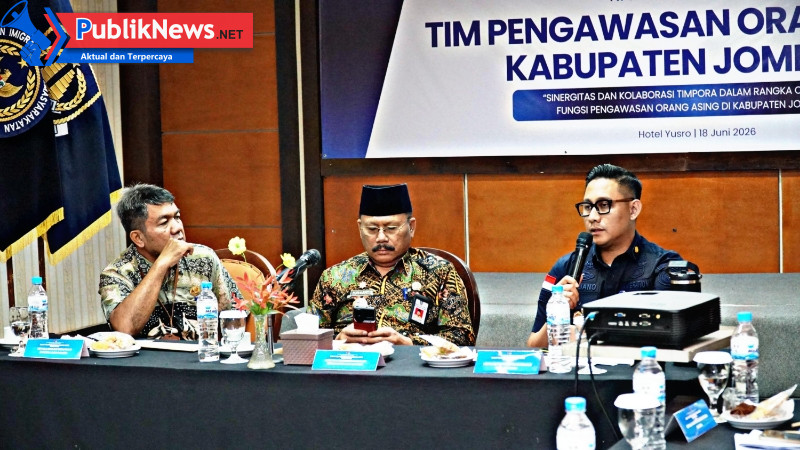 TIMPORA Jombang Perkuat Sinergi Pengawasan Orang Asing Demi Menjaga Stabilitas Daerah