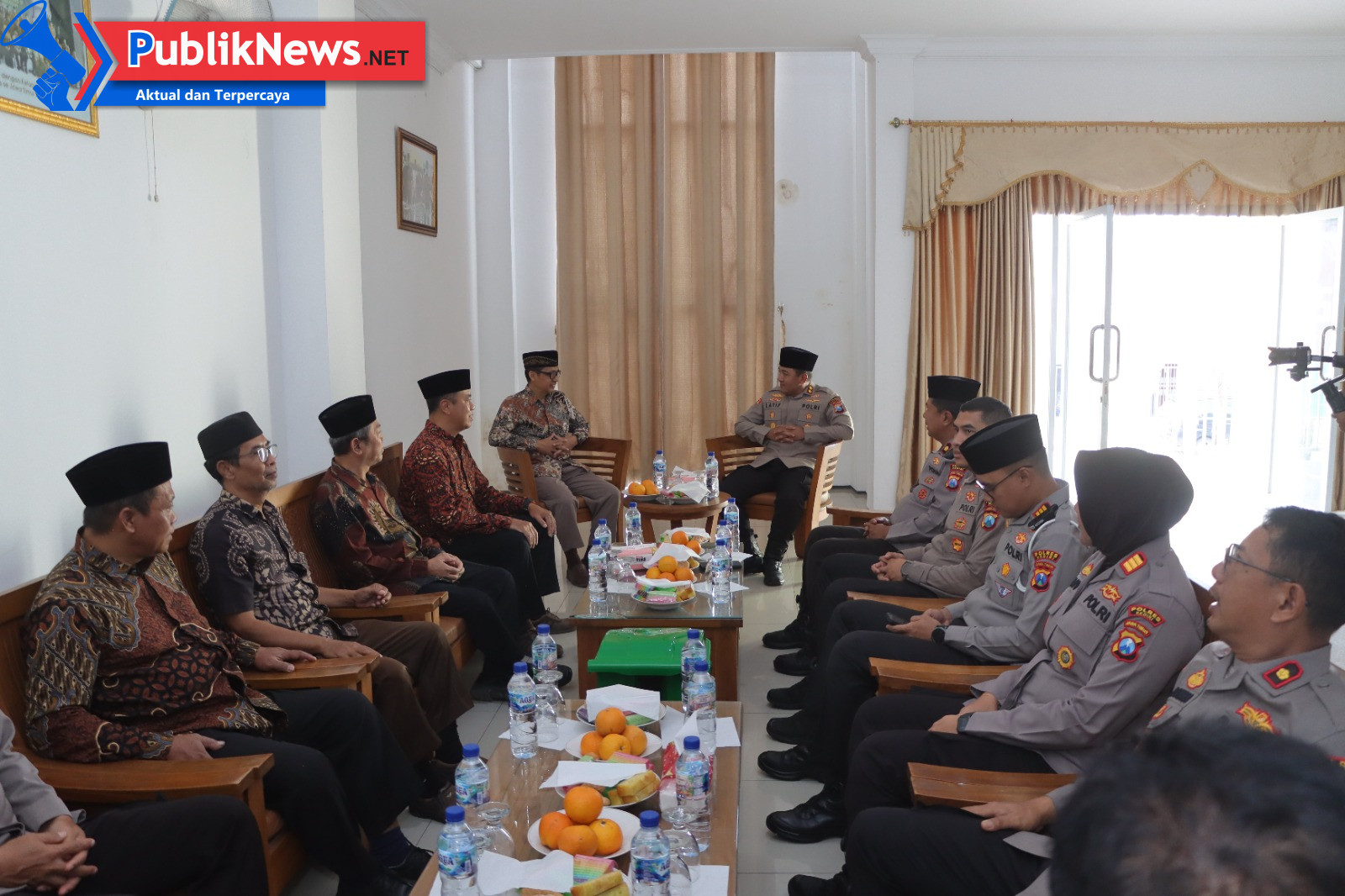 Silaturahmi Lintas Elemen, Kapolres Kediri Perkuat Sinergi Jaga Kondusivitas Wilayah