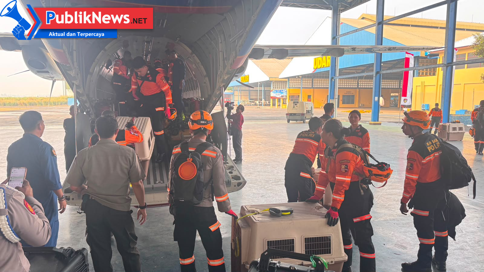 Polri Kerahkan 10 K9 SAR Berpengalaman ke Flores untuk Percepat Pencarian Korban