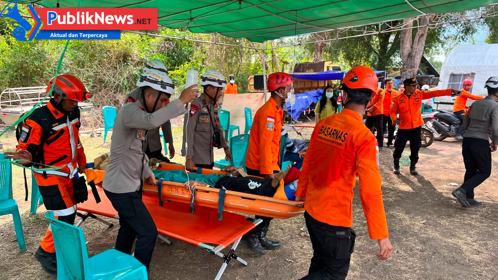 Hari Ke-6 Pascagempa, Polri Terus Bergerak: Brimob dan Bantuan Logistik Konsisten Dikirim ke NTT