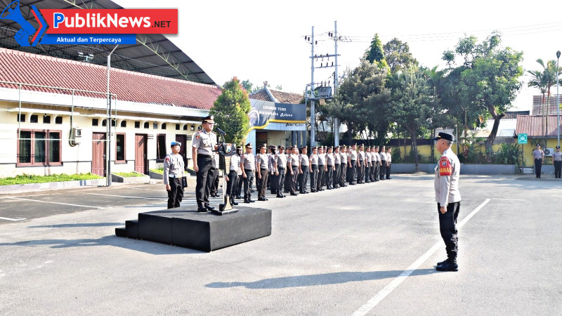Kapolres Kediri Ingatkan Jajaran Tak Underestimate Jelang Perayaan HUT RI
