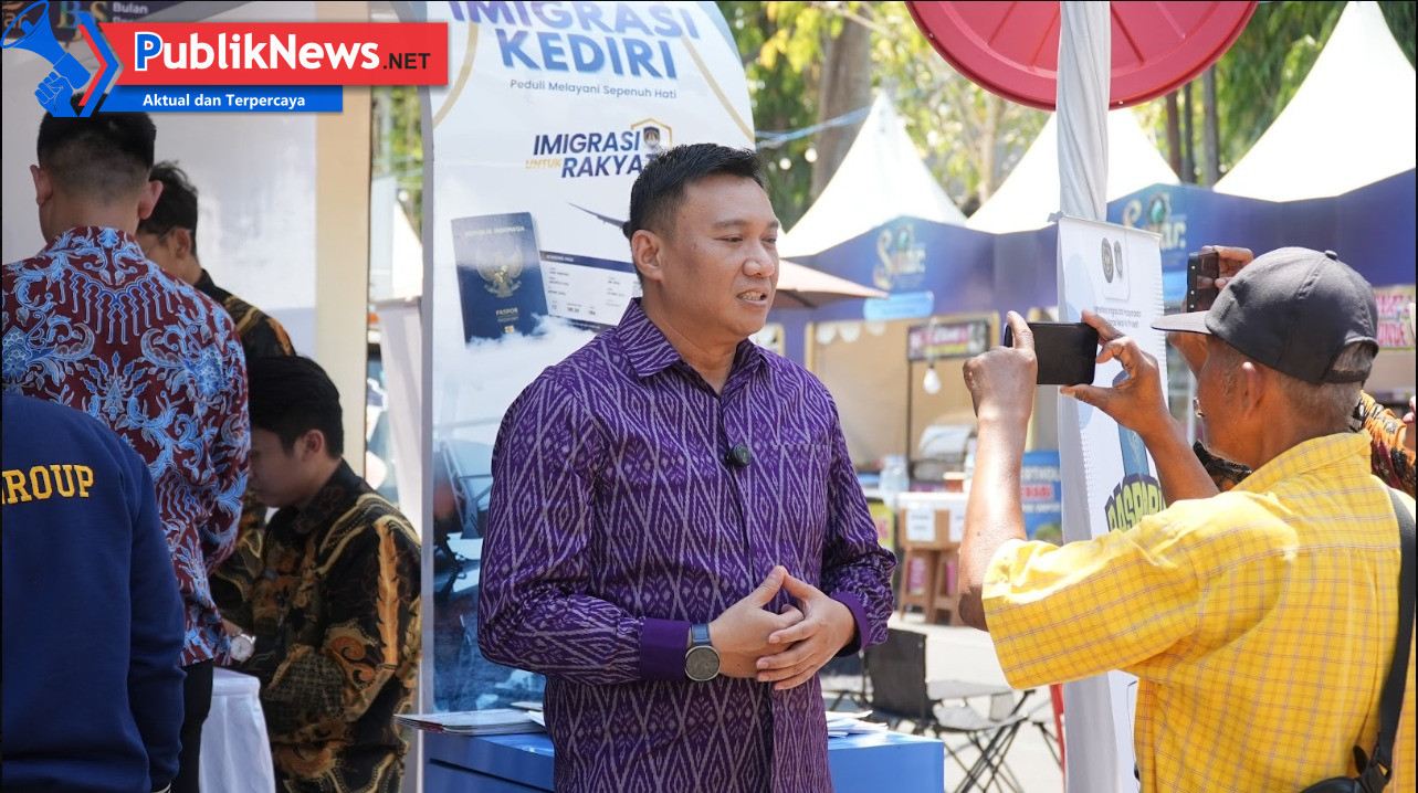 Hadir di SYIAR 2026, Imigrasi Kediri Layani Permohonan Paspor