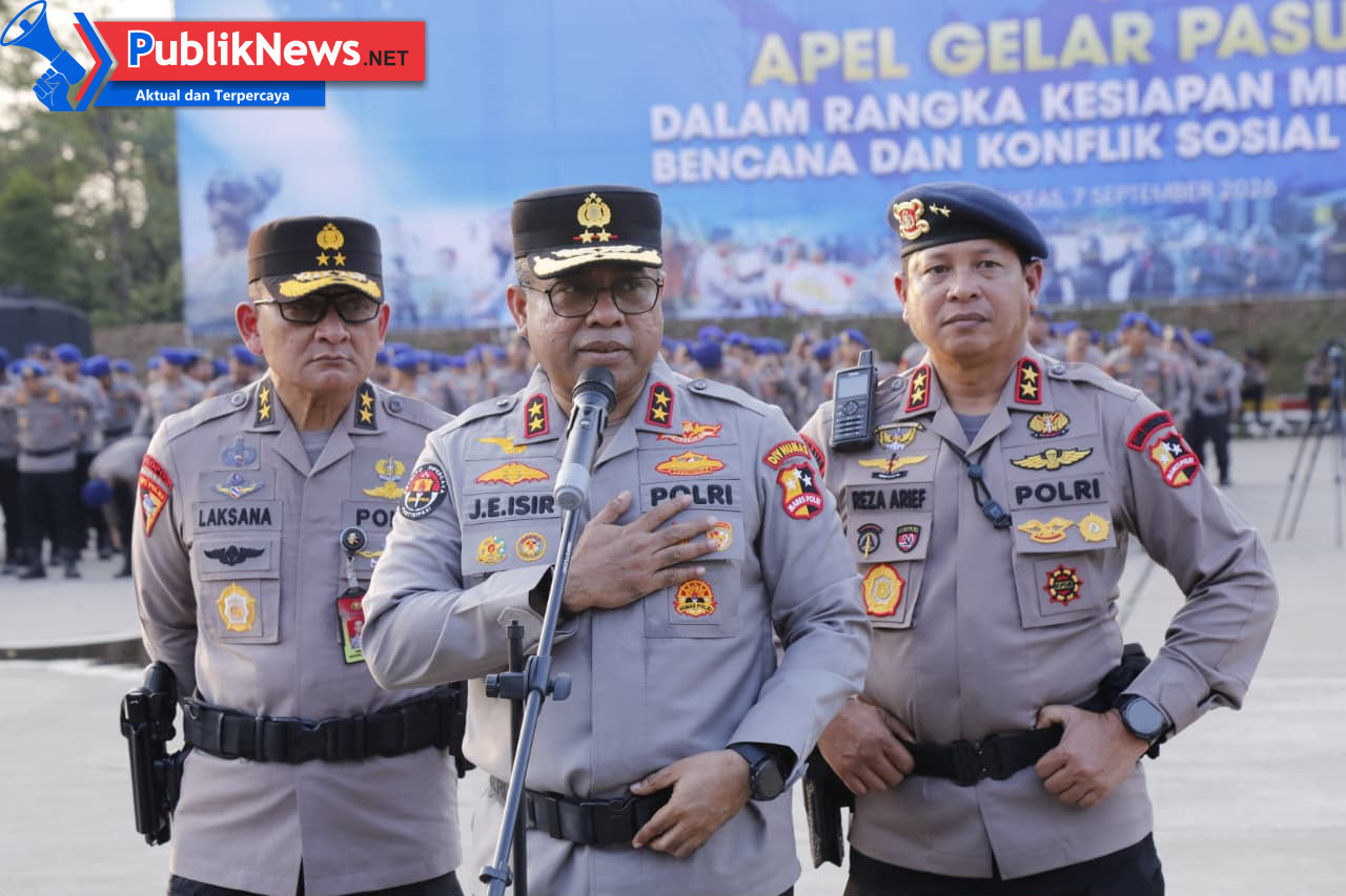 Polri Tegaskan Keselamatan Masyarakat Jadi Hukum Tertinggi, 5.582 Personel Disiapkan Hadapi Bencana
